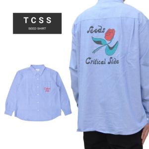 TCSS ティーシーエスエス シャツ SEEDS SHIRT オックスフォードシャツ カジュアルシャツ ワークシャツ 長袖 LS2146 LE2103｜buddy-stl