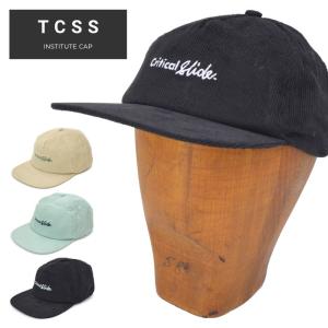 TCSS ティーシーエスエス キャップ INSTITUTE CORD CAP 帽子 スナップバックキャップ 5-PANEL 5パネルキャップ HW2150｜buddy-stl