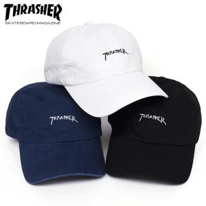 THRASHER スラッシャー GONZ MAG SPORTS WASHED CAP ローキャップ 6-PANEL CAP ゴンズ マグ ウォッシュ キャップ ストラップバック 16TH-C26 バーゲン