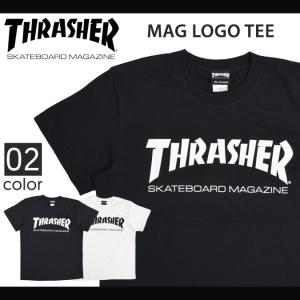 THRASHER スラッシャー MAG LOGO TEE Tシャツ 半袖 単品購入の場合はネコポス便発送｜buddy-stl