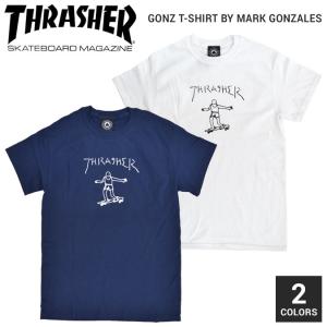 THRASHER スラッシャー GONZ T-SHIRT TEE Tシャツ 半袖 カットソー 単品購入の場合はネコポス便発送 バーゲン｜buddy-stl