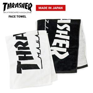 THRASHER スラッシャー タオル FACE TOWEL フェイスタオル 今治タオル 日本製 国産 20TH-T01｜buddy-stl