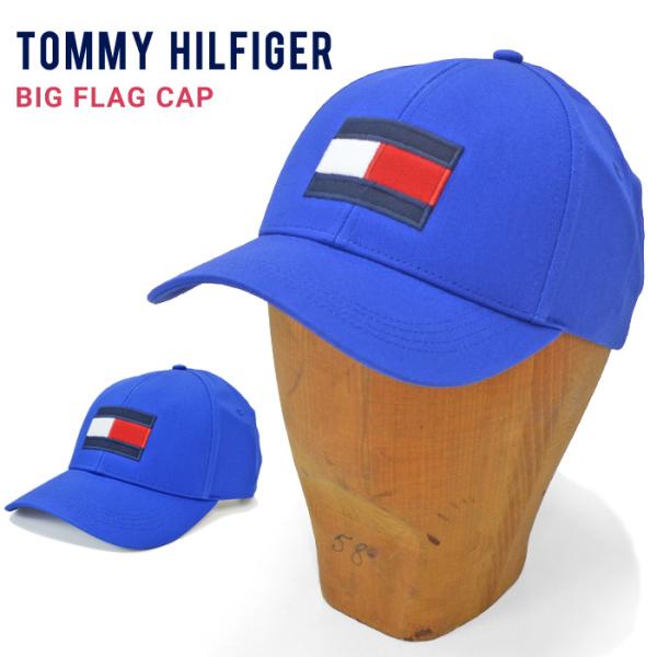 TOMMY HILFIGER キャップ BIG FLAG CAP ストラップバックキャップ 6パネル...