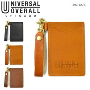 UNIVERSAL OVERALL ユニバーサルオーバーオール PASS CASE パスケース 定期入れ カードケース カード入れ UV086AR ネコポス便発送で送料無料