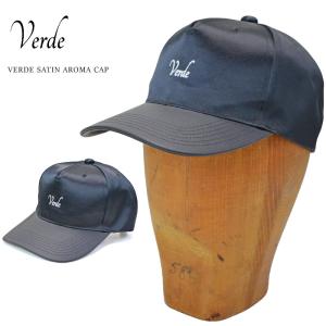 VERDE ヴェルデ SATIN AROMA CAP サテン アロマ キャップ 帽子 ストラップバック｜buddy-stl