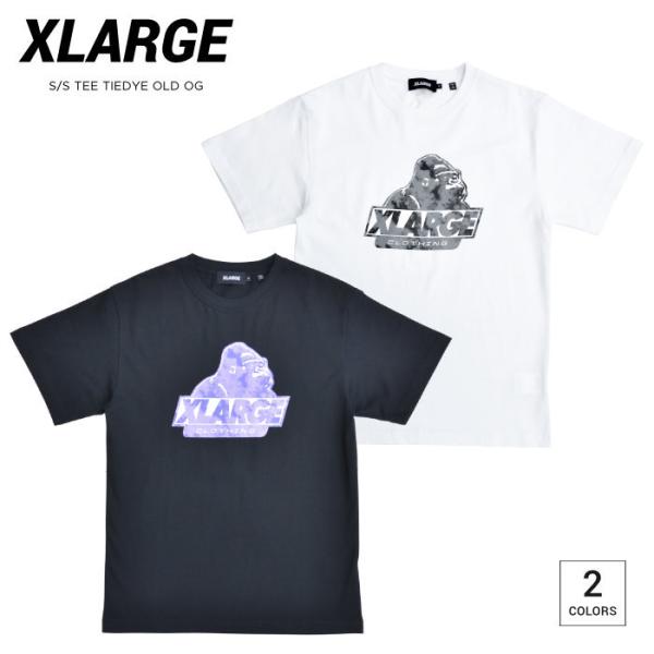 XLARGE エクストララージ Tシャツ S/S TEE TIEDYE OLD OG 半袖 カットソ...