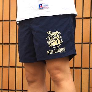 新品 ラッセルアスレチック ショート パンツ メンズ Lサイズ ネイビー 総柄 新品 ラッセルアスレチック ショート パンツ メンズ Lサイズ ネイビー