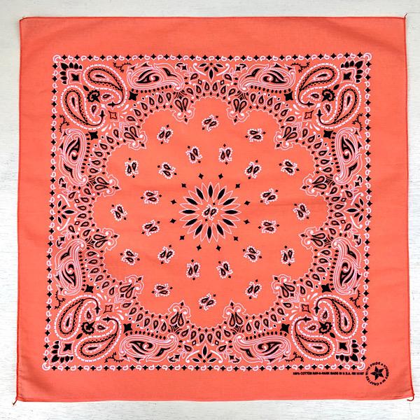 80年代 デッドストック HAV-A-HANK ハバハンク アメリカ製 耳付き バンダナ ペイズリー...