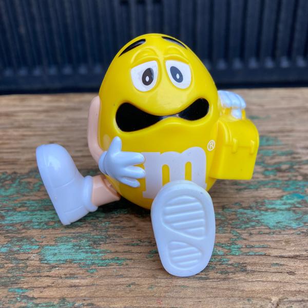 90&apos;s m&amp;m&apos;s イエロー バーガーキング ミールトイ エムアンドエムズ アメリカ 雑貨 Vin...