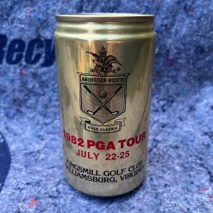 ヴィンテージ Vintage MICHELOB BEER 1982 PGA TOUR KINGSMILL GOLF CLUB VIRGINIA ビール 空缶 ビンテージ アンティーク アメリカ 雑貨 ゴルフ｜buddy-us-clothing