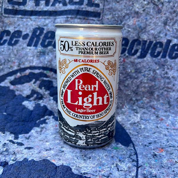 ヴィンテージ Vintage Pearl Light Lager Beer Can 1983 アメリ...