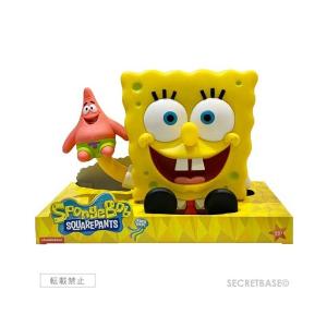 スポンジボブ 1ft SPONGEBOB FULL COLOR YELLOW Ver. フルカラーバージョン シークレットベース SECRETBASE TOKYO 原宿｜buddy-us-clothing