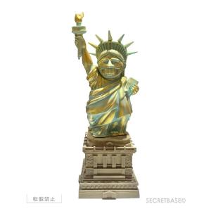 ロン イングリッシュ シークレットベース RON ENGLISH Liberty Grin with BASE Bronze Ver. SECRETBASE TOKYO 東京 原宿｜buddy-us-clothing
