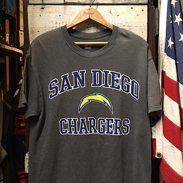 USED NFL SAN DIEGO CHARGERS 古着Ｔシャツ Lサイズ アメリカ サンディエ...