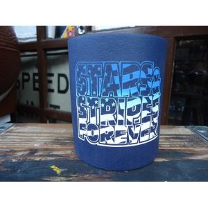 CAN KOOZIE/保冷・保温 缶 クージー STARS & STRIPES FOREVER アメリカ USA 350ml 缶ホルダー アメリカ軍 ミリタリー｜buddy-us-clothing