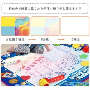 お絵かきシート 水で描くペン付き 知育おもちゃ...の詳細画像4