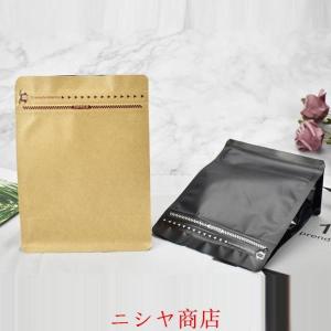 コーヒー 保存袋 50枚入 アルミ袋 バルブ付...の詳細画像3