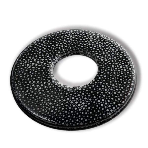 剣道 鍔サメ 革鍔 鮫皮 贈答用 昇段祝 選べる２色 黒 茶 化粧箱付 のし紙無料