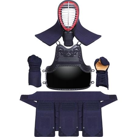 剣道防具　ミツボシ豪　織刺６ｍｍ防具セット　