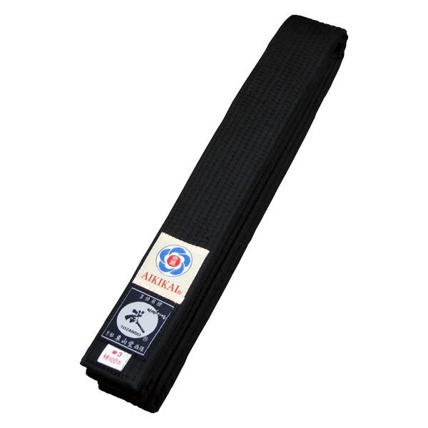 合気道 道着 合気道 黒帯 183-AOBBK