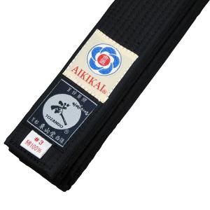 合気道 道着 合気道 黒帯 183-AOBBKの詳細画像1
