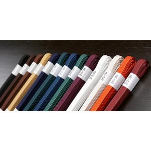 下緒 刀剣用 (真剣 居合刀) 人絹製 角朝風下緒 脇差用 約110cm 全13色