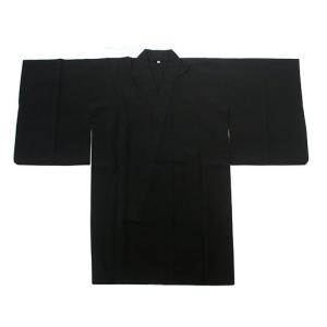 弓道着 着物セット 男性用 着物 上衣 上着 襦袢 セット 黒 白 日本製