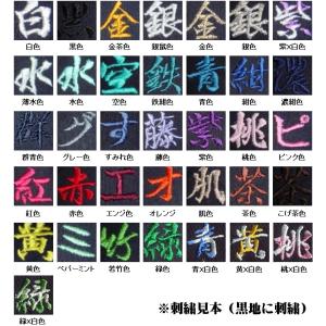 道衣 股下刺繍 ※文字数に合わせて数量を変更し...の詳細画像1