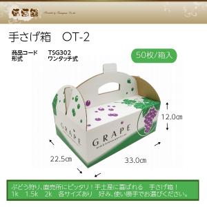 手さげ箱 OT-2 大粒ぶどう 約2kg用 (...の詳細画像1