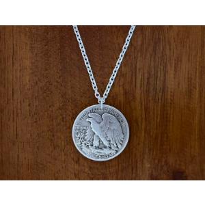 本物アメリカ銀貨 モルガン 1ドル ペンダント ネックレス ヘッド（トップ） 本物アメリカ コイン モルガン 1ドル銀貨 ペンダントトップ ネックレス