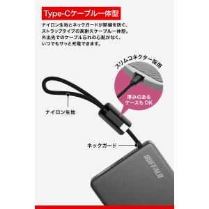 バッファロー 半固体 モバイルバッテリー 10...の詳細画像5