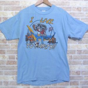 オールド 古着 Tシャツ Sun Sportswear パーティー I LIVE TO PARTY ビンテージ｜buffalohip