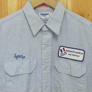 古着『ワークシャツ L/S ストライプ XL』...の詳細画像2