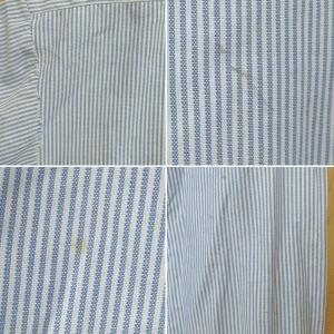 古着『ワークシャツ L/S ストライプ XL』...の詳細画像4