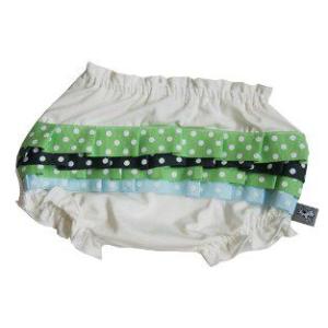 リトルドッグラフド　ベビーブルマー/Bloomer　黒×グリーン