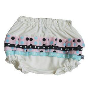 リトルドッグラフド　ベビーブルマー/Bloomer　黒×ピンク