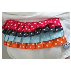 リトルドッグラフド　ベビーブルマー/Bloomer　赤×オレンジ