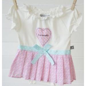 リトルドッグラフド　スカート付ロンパース/Tutu-rompers　カラフルドット