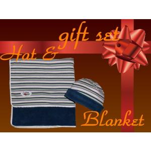 特別価格！　Snug as a Bug あったかギフトセット／ＵＶフリース　ハット＆ブランケット
