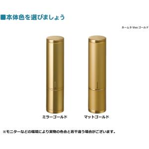 シャチハタ ネーム9 Vivo ゴールド ヴィ...の詳細画像4