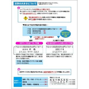 シャチハタ 角型印1551号 住所印 15×5...の詳細画像5