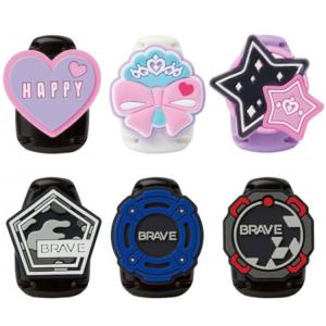 服に穴が開かない名札留め キッズクリップ SK-4173 SK-4166 リアナティアラ ブレイブ ソニック