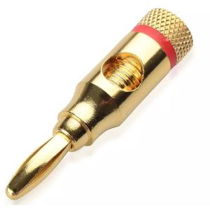 ◎送料無料◎特売*バナナプラグ-Ktype 赤...の詳細画像2