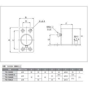 18-8ステンレスパイプソケット 32mm丸パ...の詳細画像1