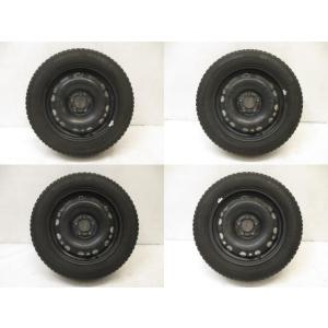 2015年 VW ポロ DBA-6RCJZ 純正スチールホイール4本 16インチ 6J 5穴 185...