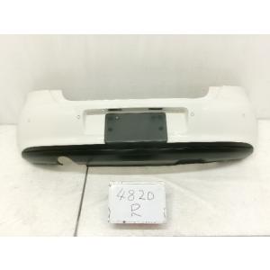 23年 VW ポロ DBA-6RCBZ リアバンパー LB9A ホワイト系  6R6807421 2...