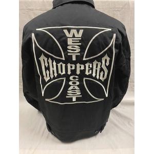 WEST COAST CHOPPERS ウエストコーストチョッパーズ ワークジャケット ブラック｜buhinyakw