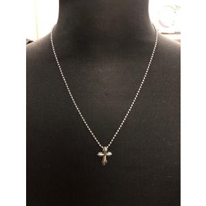 クロス ボールチェーン 2ミリ Cross ball chain necklace 20”/Bill Wall Leather｜buhinyakw