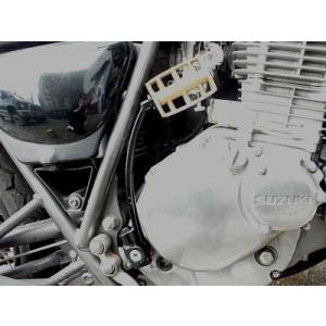 部品屋K&W キックペダルキット カラー：ブラス(真鍮） SR500 SR400