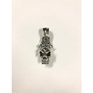 ハーフ スカル クラウン Half Skull with Crown/Bill Wall Leather｜buhinyakw